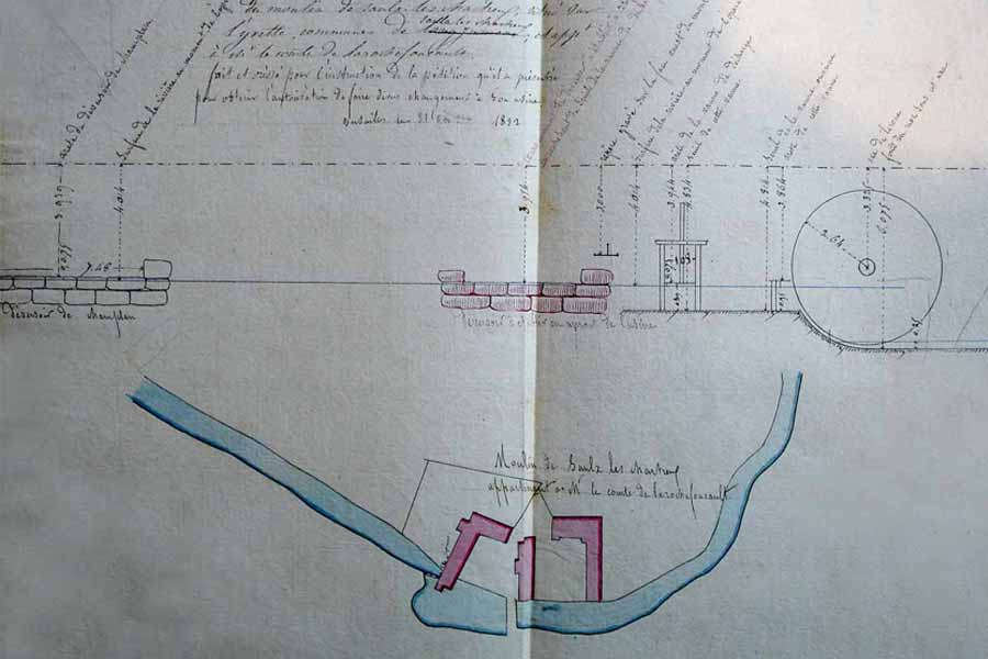 Plan Moulin de Saulx-les-Chartreux