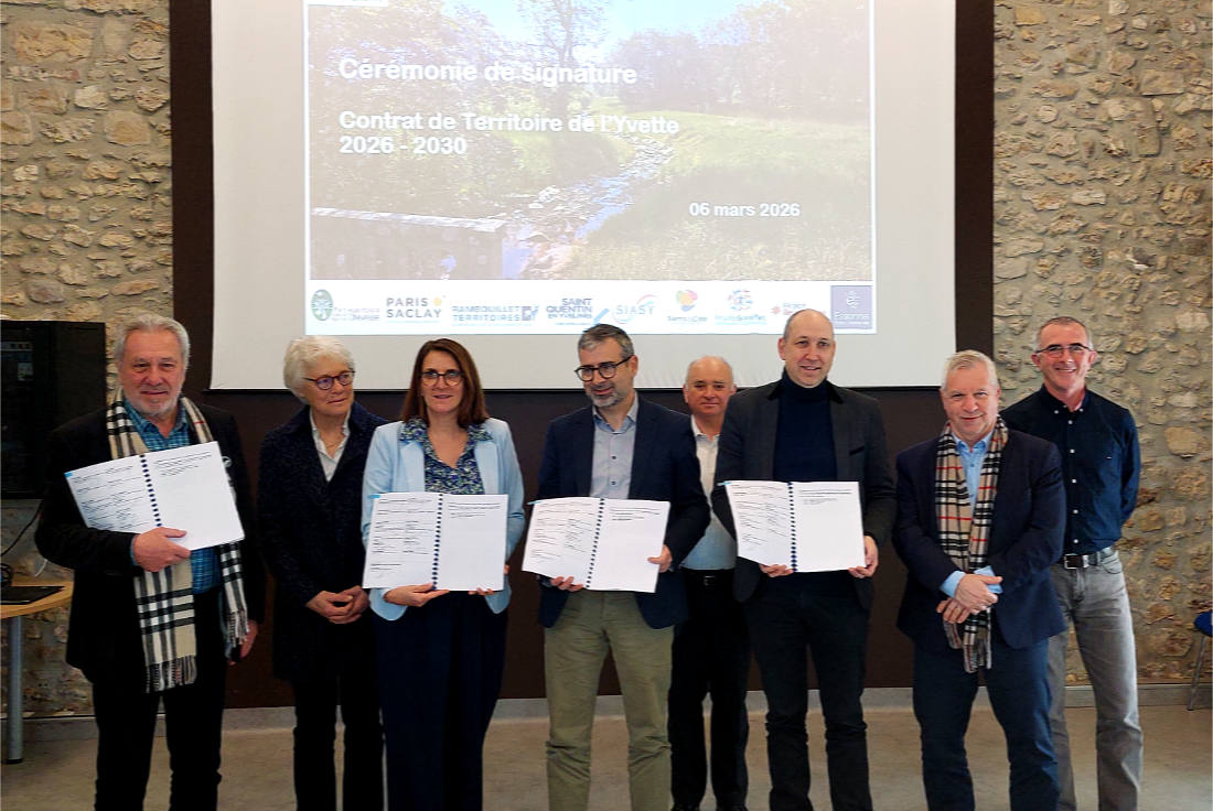 Signature du Contrat Territorial de l’Yvette